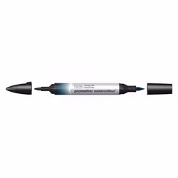Winsor & Newton 0201322, Indigo, Couleurs assorties, Indigo, Fin/moyen, Pointe biseautée/balle, Rond
