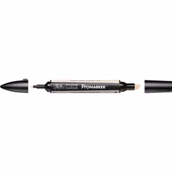 Winsor & Newton 0203216, Beige, Multicolore, Almond, Fin/moyen, Pointe biseautée/balle, Rond