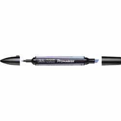 Winsor &amp; Newton 0203234, Bleu, Multicolore, Blue Pearl, Fin/moyen, Pointe biseautée/balle, Rond