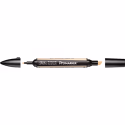 Winsor & Newton 0203172, Pêche, Multicolore, Blush, Fin/moyen, Pointe biseautée/balle, Rond