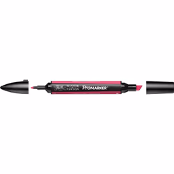 Winsor & Newton 0203127, Rose, Multicolore, Carmine, Fin/moyen, Pointe biseautée/balle, Rond