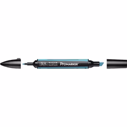 Winsor & Newton 0203268, Bleu, Multicolore, Duck Egg, Fin/moyen, Pointe biseautée/balle, Rond