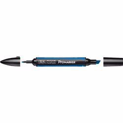 Winsor & Newton 0203355, Marine, Multicolore, French Navy, Fin/moyen, Pointe biseautée/balle, Rond