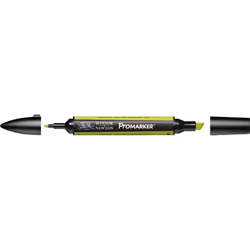 Winsor & Newton 0203071, Citron vert, Multicolore, Lime Green, Fin/moyen, Pointe biseautée/balle, Rond
