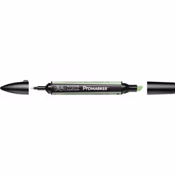Winsor & Newton 0203215, Vert clair, Multicolore, Meadow Green, Fin/moyen, Pointe biseautée/balle, Rond