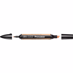 Winsor &amp; Newton 0203278, Pêche, Multicolore, Oatmeal, Fin/moyen, Pointe biseautée/balle, Rond