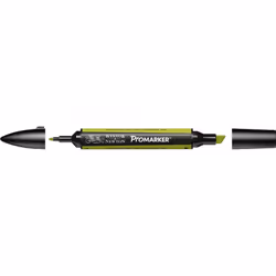Winsor &amp; Newton 0203297, Vert, Multicolore, Pear Green, Fin/moyen, Pointe biseautée/balle, Rond
