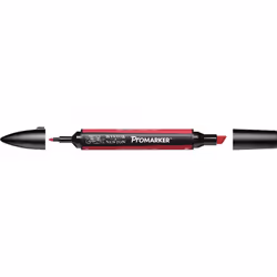 Winsor &amp; Newton 0203202, Rouge, Multicolore, Poppy, Fin/moyen, Pointe biseautée/balle, Rond