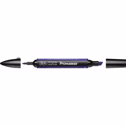 Winsor & Newton 0203302, Violet, Multicolore, Prussian, Fin/moyen, Pointe biseautée/balle, Rond