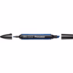 Winsor & Newton 0203045, Bleu, Multicolore, Royal Blue, Fin/moyen, Pointe biseautée/balle, Rond