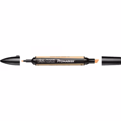 Winsor & Newton 0203291, Pêche, Multicolore, Saffron, Fin/moyen, Pointe biseautée/balle, Rond