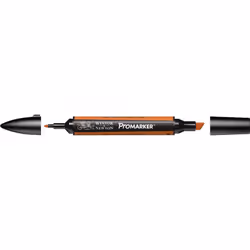 Winsor & Newton 0203299, Orange, Multicolore, Spice, Fin/moyen, Pointe biseautée/balle, Rond