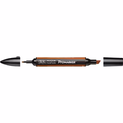Winsor &amp; Newton 0203282, Orange, Multicolore, Terracotta, Fin/moyen, Pointe biseautée/balle, Rond