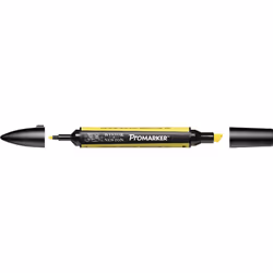 Winsor & Newton 0203254, Jaune, Multicolore, Tulip Yellow, Fin/moyen, Pointe biseautée/balle, Rond