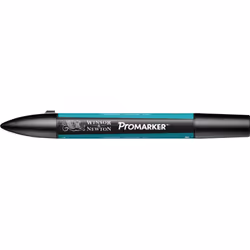 Winsor & Newton 0203654, Turquoise, Multicolore, Turquoise, Fin/moyen, Pointe biseautée/balle, Rond