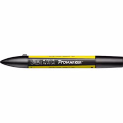 Winsor &amp; Newton 0203173, Jaune, Multicolore, Yellow, Fin/moyen, Pointe biseautée/balle, Rond
