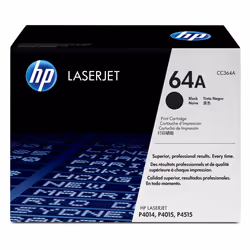 HP 64X pack de 2 toners LaserJet noir haute capacité authentiques, 48000 pages, Noir, 2 pièce(s)