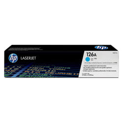 HP 126A toner LaserJet cyan authentique