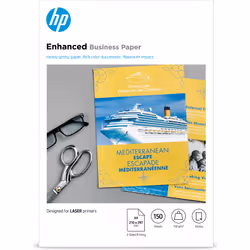 HP Papier brillant laser professionnel 150 gsm - 150 feuilles/A4/210 x 297 mm, Impression laser, A4 (210x297 mm), Gloss, 150  ...