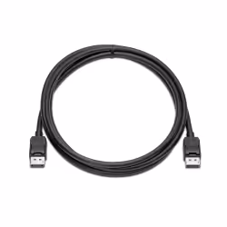 HP Kit de câblage DisplayPort, 2 m, DisplayPort, DisplayPort, Mâle, Mâle, Noir