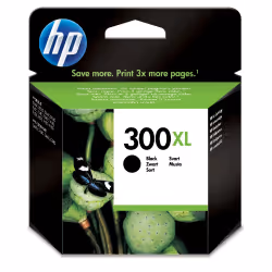 HP 300XL cartouche d'encre noir grande capacité authentique, Rendement élevé (XL), Noir, Encre à pigments, 12 ml, 1 pièce(s), ...