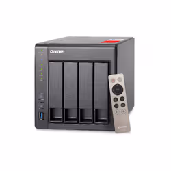QNAP TS-451+, NAS, Tower, Intel® Celeron®, Gris