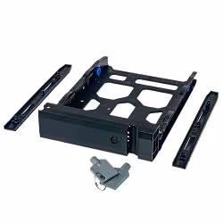QNAP TRAY-35-BLK02, Support de montage de disque dur, Noir, 2.5,3.5"