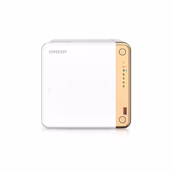QNAP TS-462-4G NAS Tower Intel® Celeron® N4505 4 Go DDR4 0 To QNAP QTS Blanc