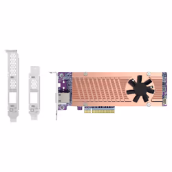 QNAP Card QM2 carte et adaptateur d'interfaces Interne PCIe, RJ-45