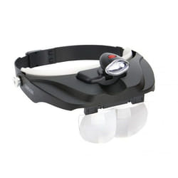 Carson MagniVisor DeLuxe loupe 3x Noir