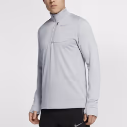Nike Therma-Sphere Element, Tee-shirt, Adulte, Mâle, Gris, XL, SML