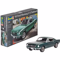 Revell Ag (Germany) Revell Maquette de Voiture 1 : 24 1965 Ford Mustang 2 + 2 Fastback Reproduction à léchelle 1 : 24 Niveau  ...
