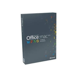 Microsoft Office Mac Home & Business 2011, FR Office suite 1 licence(s) Français