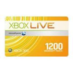 Microsoft Xbox 360 Live 1200 Points, FR