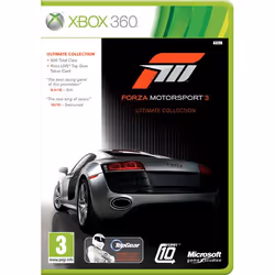 Microsoft Forza Motorsport 3 Ultimate, Xbox 360, DVD, PAL, FRE, Xbox 360, Tout le monde