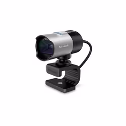 Microsoft LifeCam Studio, 1280 x 720 pixels, 30 ips, USB 2.0, Noir, Argent, Clip, 60 mm