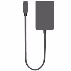 Microsoft Surface VGA, VGA (D-Sub), Mâle, Femelle, Noir, 54 g, 40,6 mm