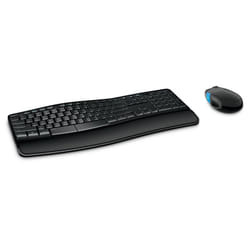 Microsoft Sculpt Comfort Desktop clavier Souris incluse RF sans fil QWERTZ Allemand Noir