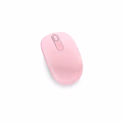 Microsoft Wireless Mobile Mouse 1850, Ambidextre, RF sans fil, Rose