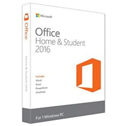 Microsoft Office Home & Student 2016, FR Office suite 1 licence(s) Français