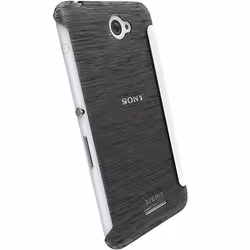 Krusell Boden, Housse, Sony, Xperia E4/E4 Dual, Noir, Transparent