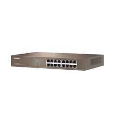 Tenda 16-port Gigabit Ethernet Switch Non-géré Bleu