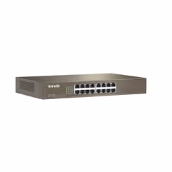 Tenda TEF1016D commutateur réseau Non-géré Fast Ethernet (10/100) Gris
