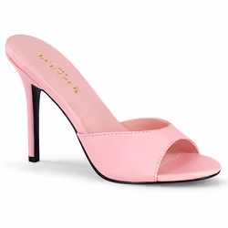 Pleaser Shoes Classique-01, Sandales, Femelle, Adulte, Noir, 10,2 cm, Mode