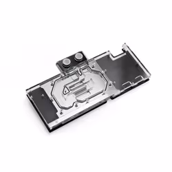 Bitspower BP-VG6900XTRD, Refroidisseur par eau + plaque arrière, Acrylique, Acier inoxidable, Cuivre, Noir, 1/4", Carte graph ...