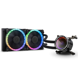 Bitspower Cyclops 240 Processeur Refroidisseur de liquide tout-en-un Noir, Argent 1 pièce(s)