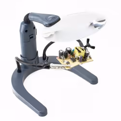 Carson HelpingHands Magnifier loupe 2x Gris, Transparent
