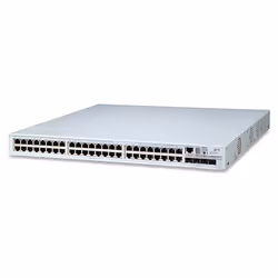 HPE E4500-48-PoE Switch Géré L3 Connexion Ethernet, supportant l'alimentation via ce port (PoE) Argent