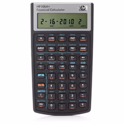 HP 10bII+, Poche, Calculatrice financière, 1 lignes, Noir