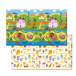 Dwinguler Fairy Tale Land, Tapis de jeux pour bébé, mousse, Multicolore
